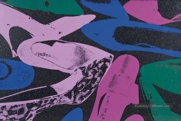 Zapatos 3 Andy Warhol Pinturas al óleo